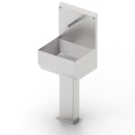 Kleanox wall-mounted hygienic sink 531101A-531105A