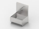 Kleanox free-standing hygienic sink 531101B/W – 531105B/W
