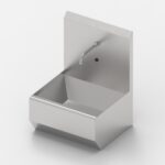 Kleanox free-standing hygienic sink 531101B/W – 531105B/W