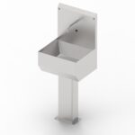 Kleanox wall-mounted hygienic sink 531101B – 531105B